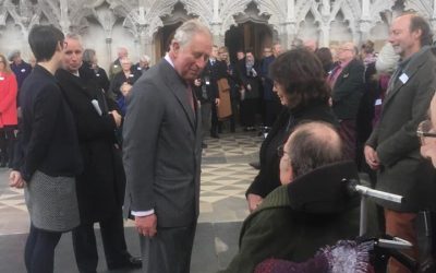 Steel Bones Meets HRH Prince of Wales