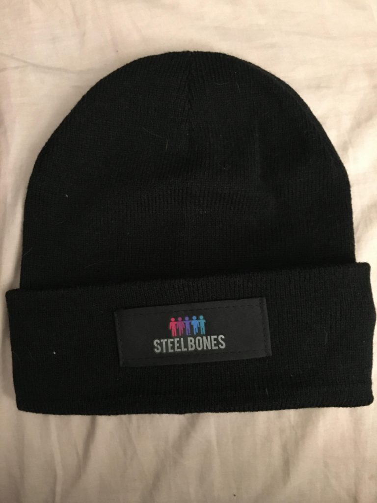 Bones Academy Skull Cap Beanie - Red