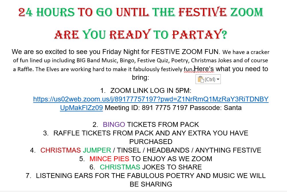 Are you ready for Festive Fun on Friday?