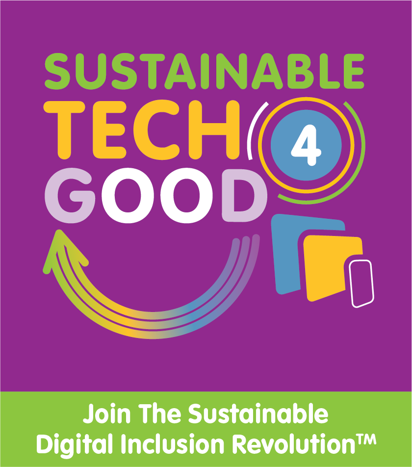 Sustainable Tech 4 Good TM 4 Col Logo